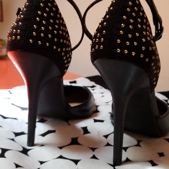 Embellished Black Heels - Picture 5 of 8